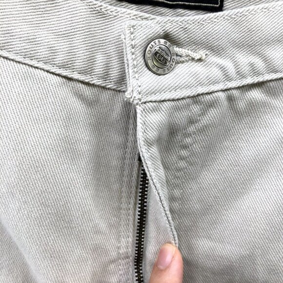 NWT Route 66 Relaxed Fit Chino Pants 5 Pocket Womens 20P Beige Canvas Denim - Picture 5 of 12
